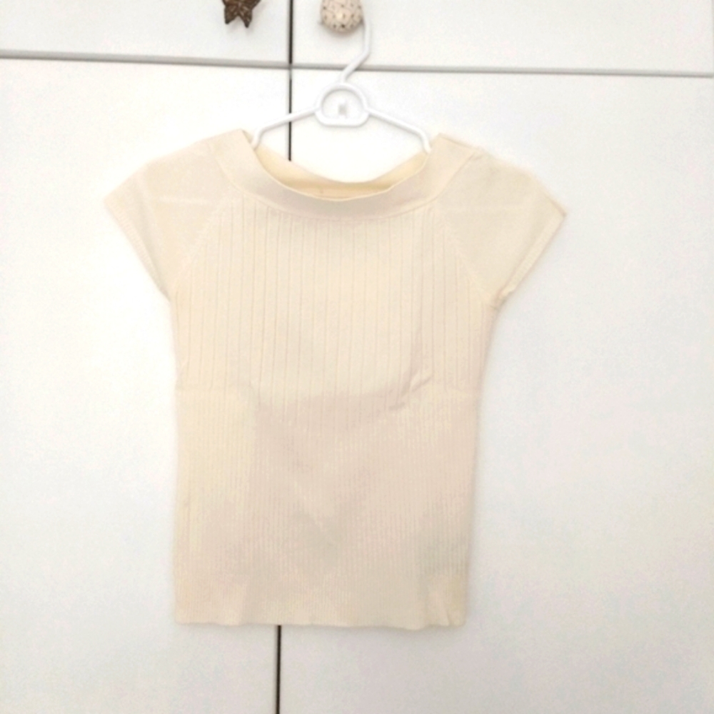 Zara Knit Boat Neck Tee